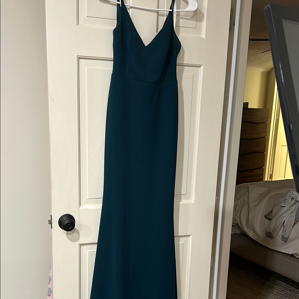 Long Formal Green Dress